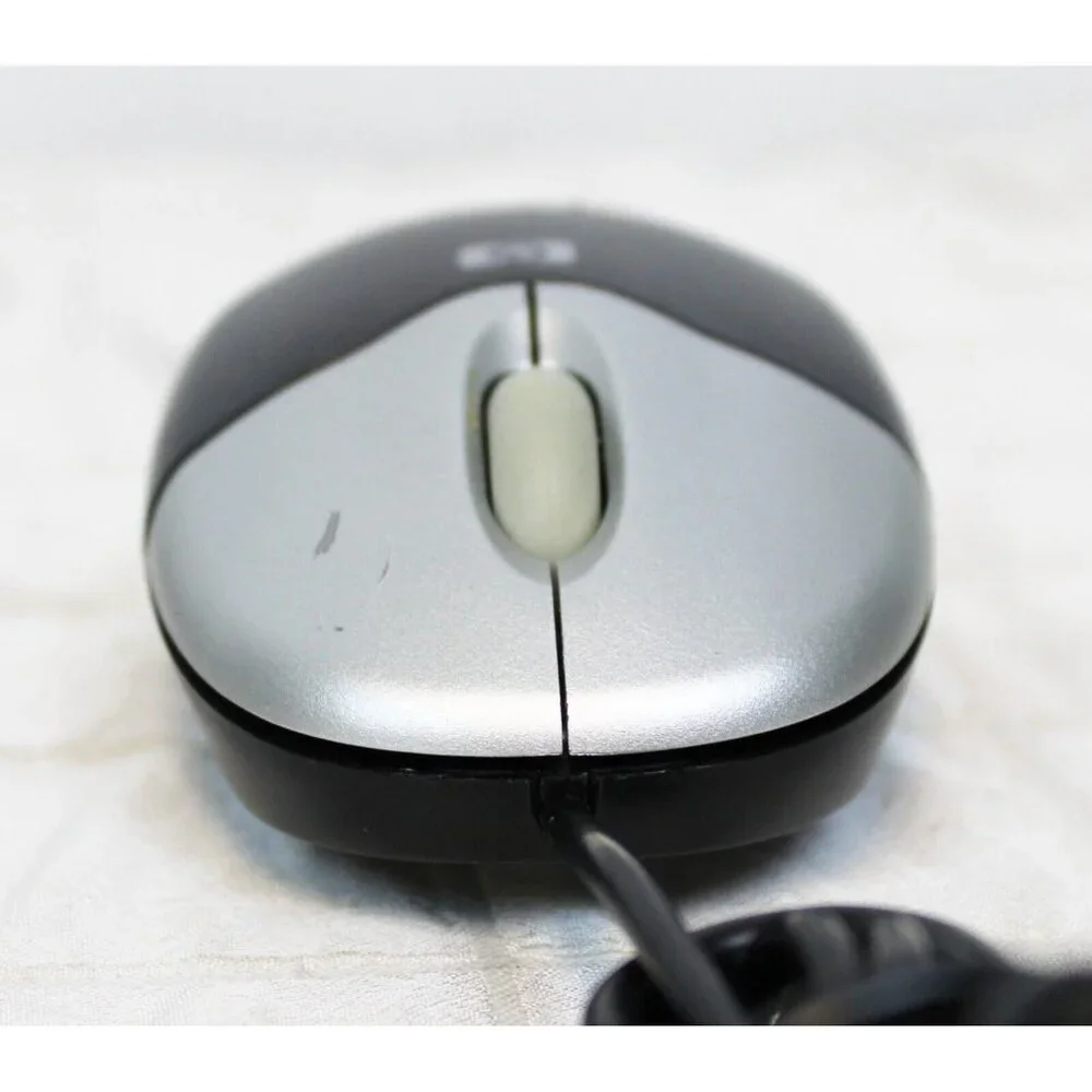 HP Full USB Wired Standard Keyboard & Optical Mouse Black SIlver Number Pad